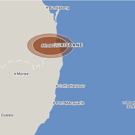 a map of the coast of australia
